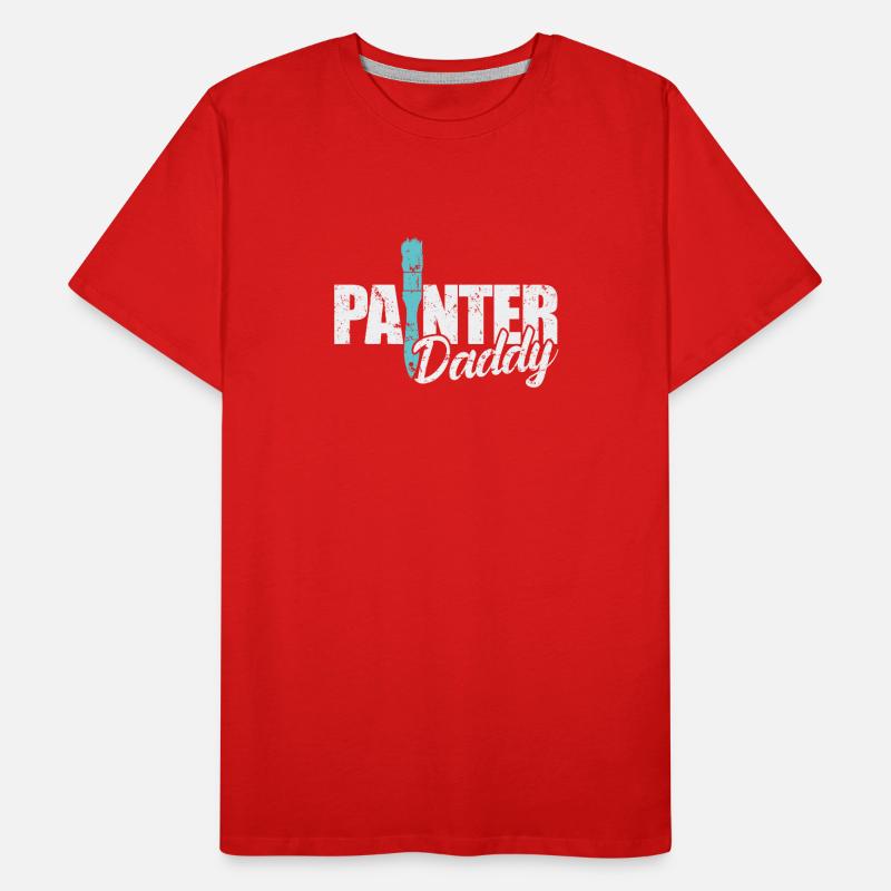 Painter Daddy Profession Painter and varnisher Men's Premium Organic T-Shirt