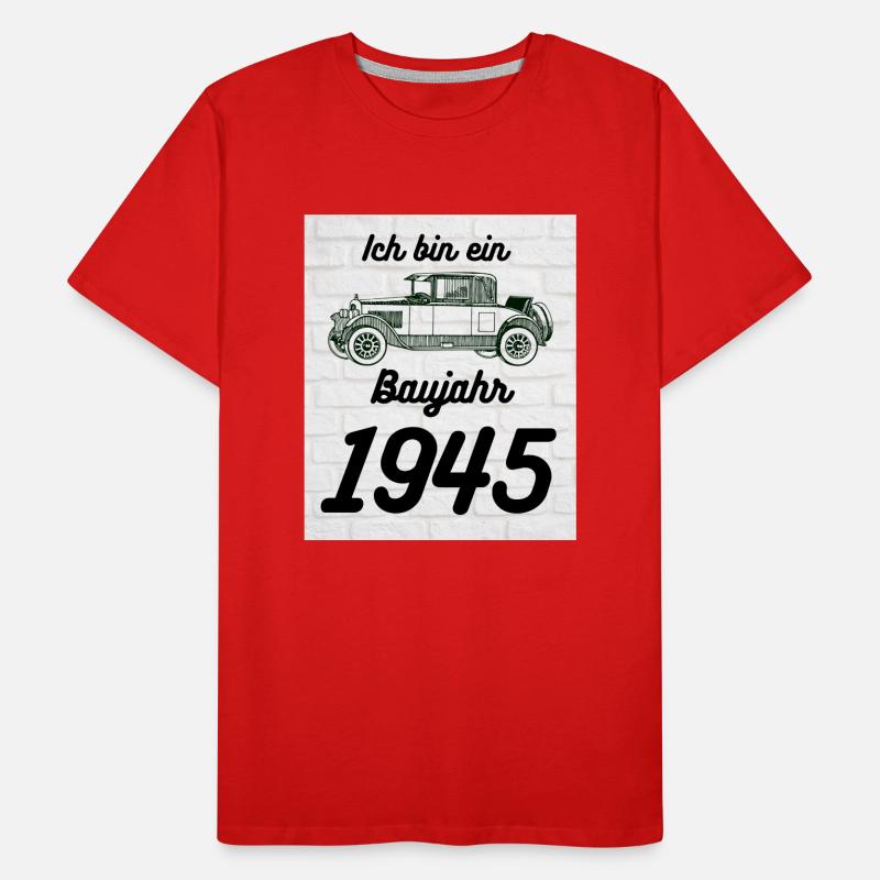Oldtimer 1945 Männer Premium Bio T-Shirt