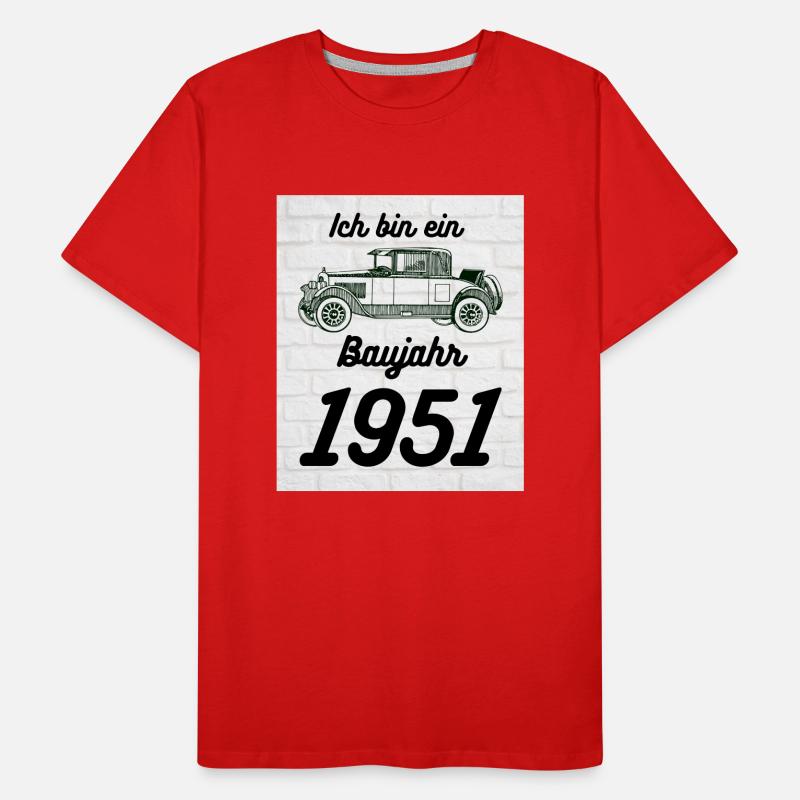 Oldtimer 1951 Männer Premium Bio T-Shirt