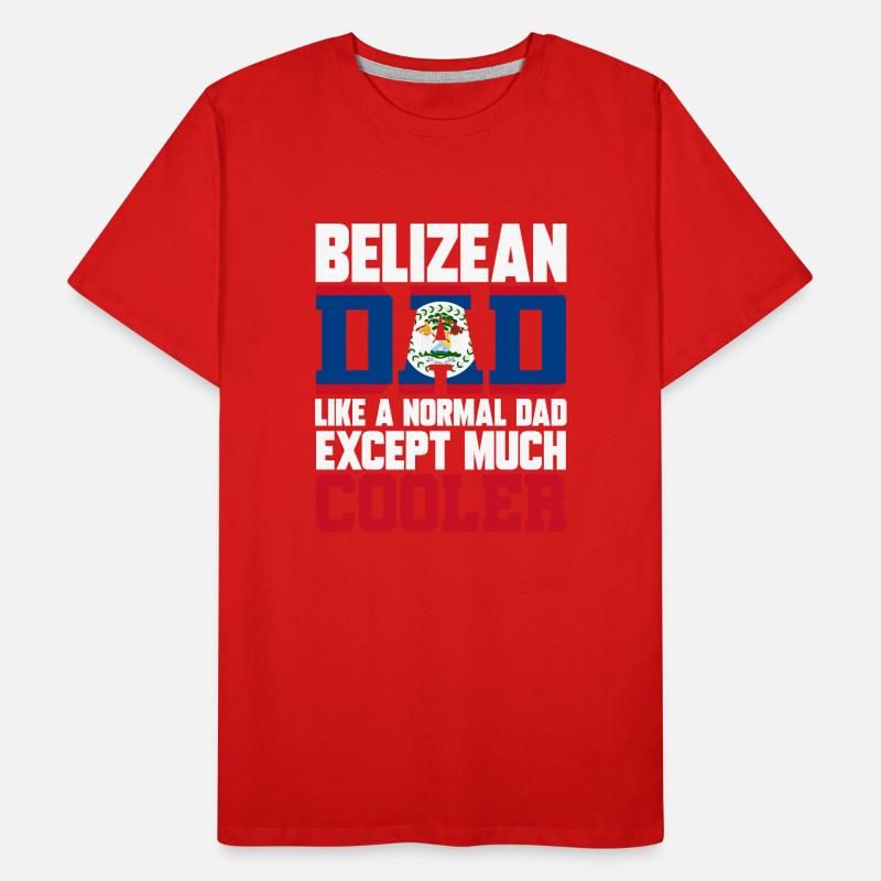 Belize Drapeau Belizer T-shirt bio Premium Homme