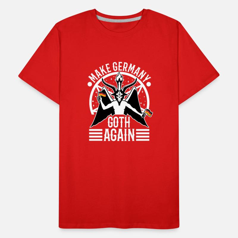 Make Germany goth again Männer Premium Bio T-Shirt