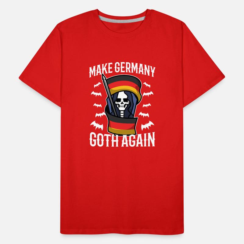 Make Germany goth again Männer Premium Bio T-Shirt