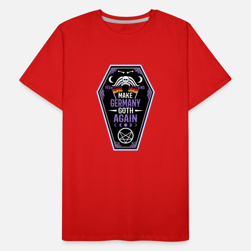 Make Germany goth again Männer Premium Bio T-Shirt