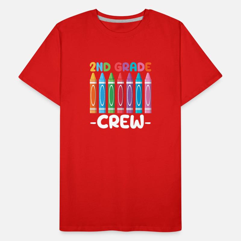 Second class team 2nd team teacher Men's Premium Organic T-Shirt