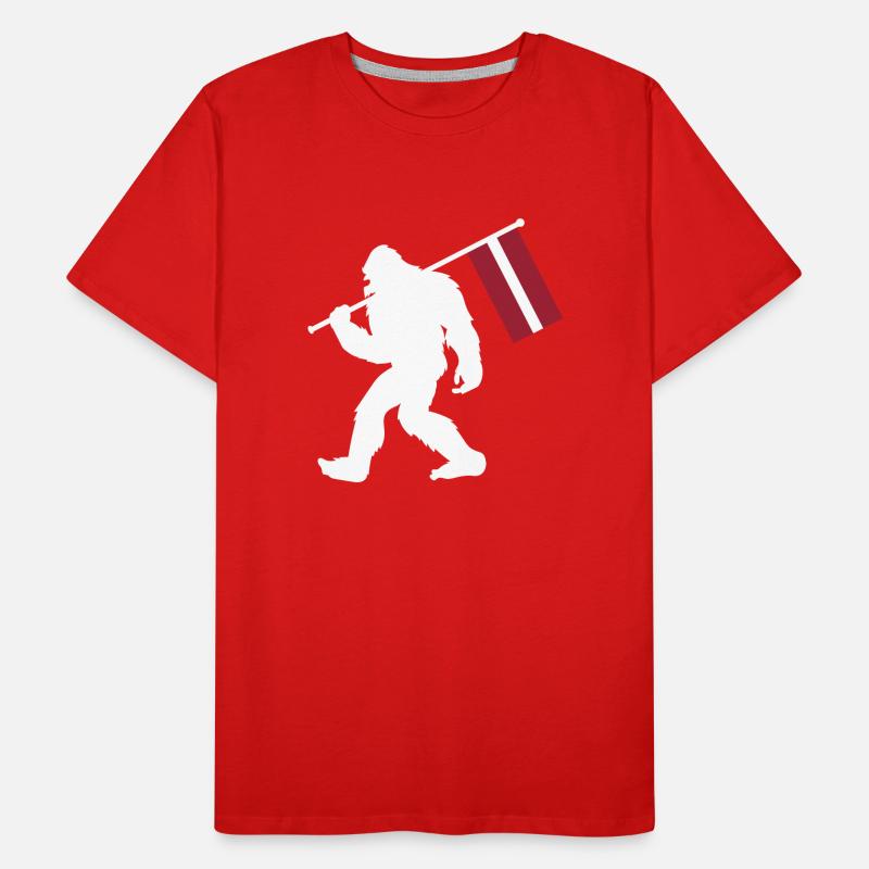 Lettonie T-shirt bio Premium Homme