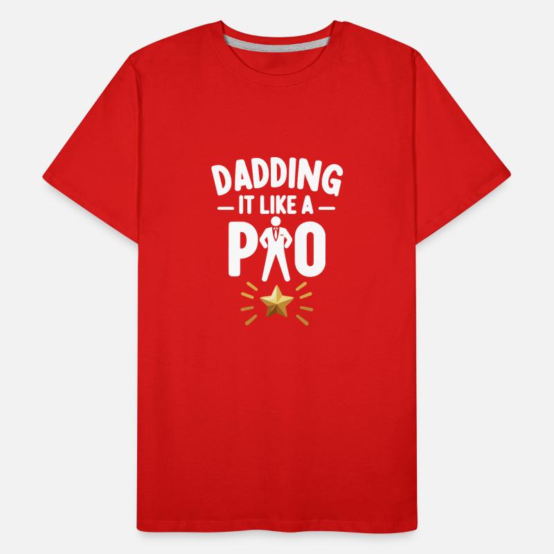 Dadding wie ein Profi Männer Premium Bio T-Shirt