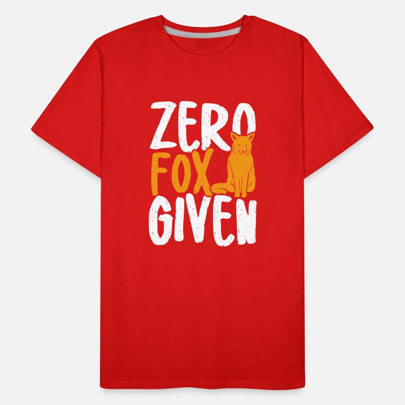 Zero fox given Men's Premium Organic T-Shirt