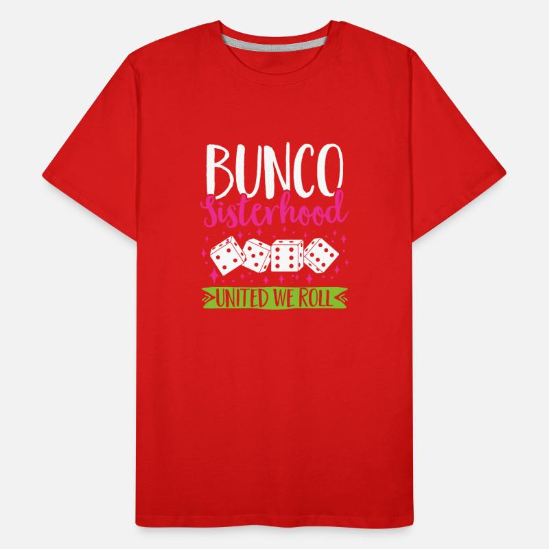 Bunco Dice Game Men's Premium Organic T-Shirt