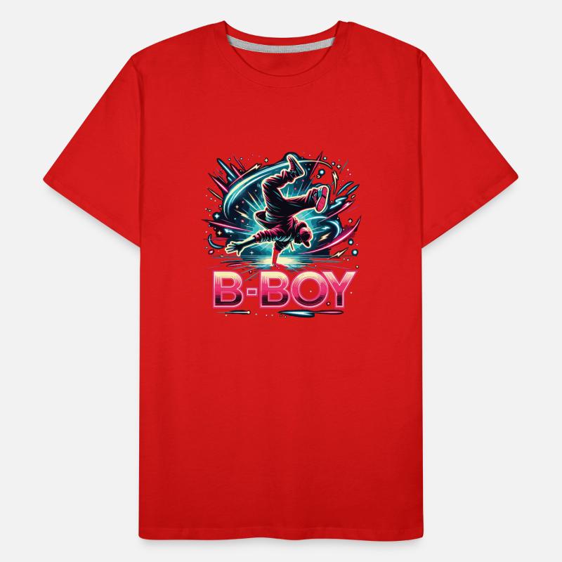 Breakdance Breakdancer Breakdance Enfants T-shirt bio Premium Homme
