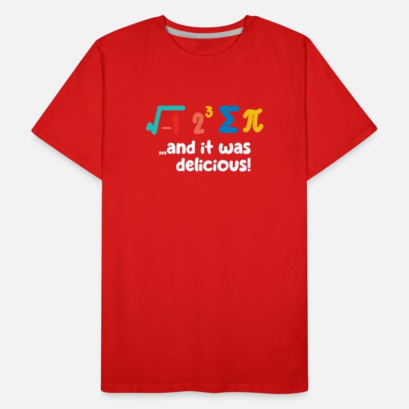 Pi Day Funny Math Lover Cute Teacher Students Men's Premium Organic T-Shirt