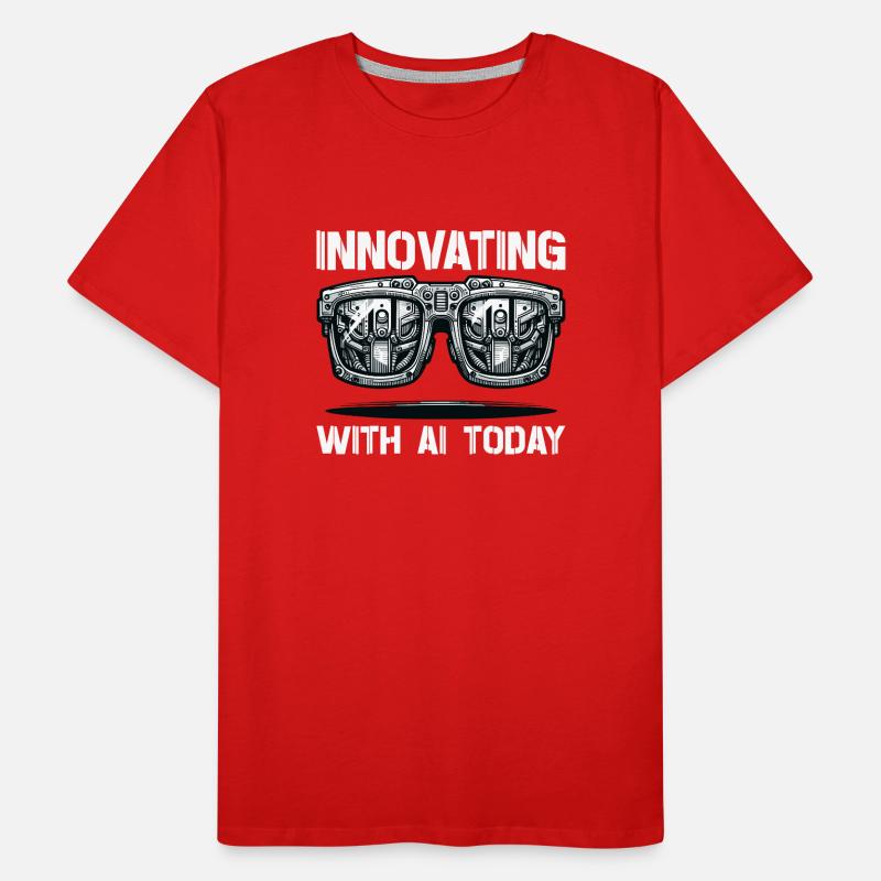Artificial intelligence, machine learning, data Men's Premium Organic T-Shirt