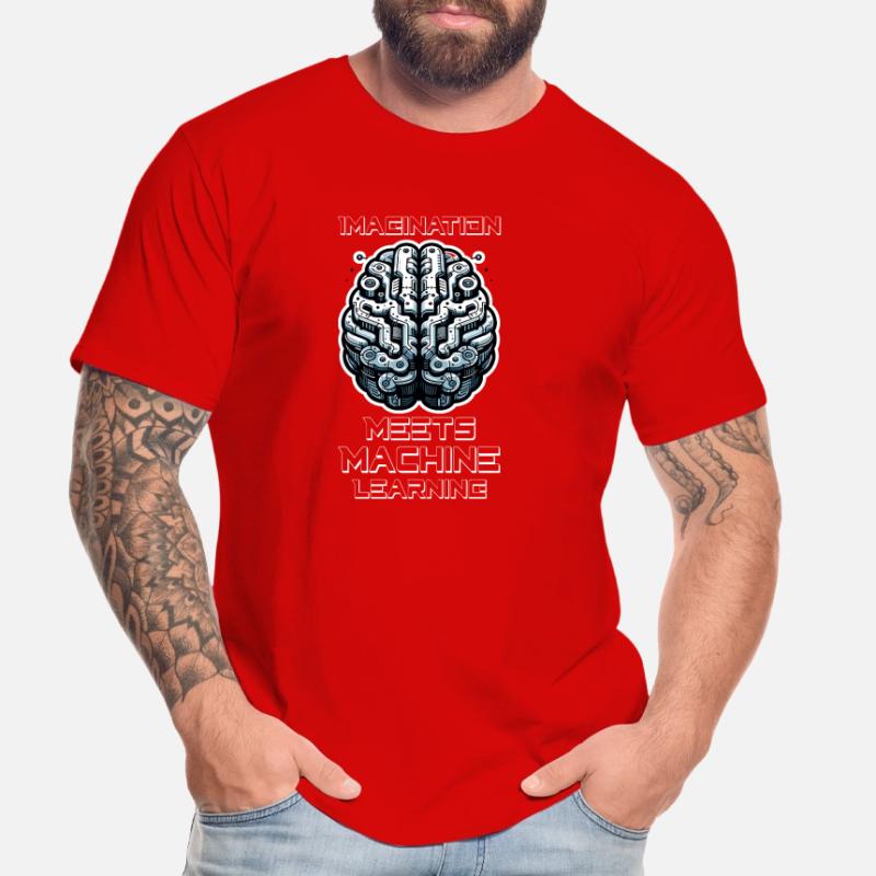 Artificial intelligence, machine learning, data Men's Premium Organic T-Shirt