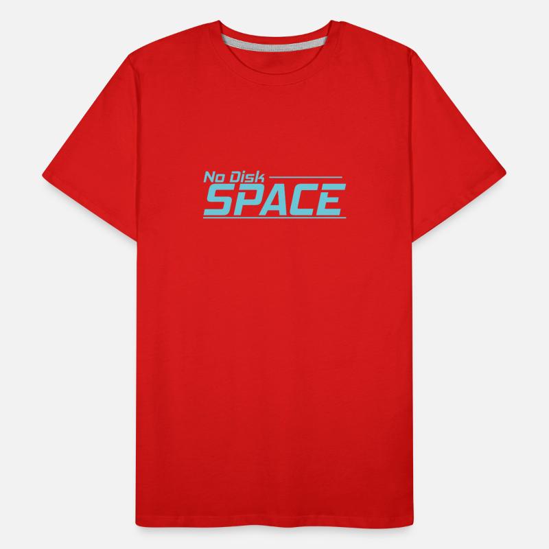 No Disk Space retro memory module Men's Premium Organic T-Shirt