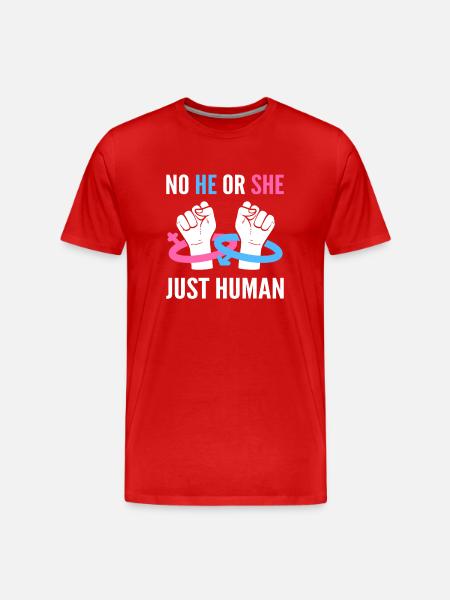 Geschlechtergleichheit Verteidiger - Männer Premium Bio T-Shirt - Rot