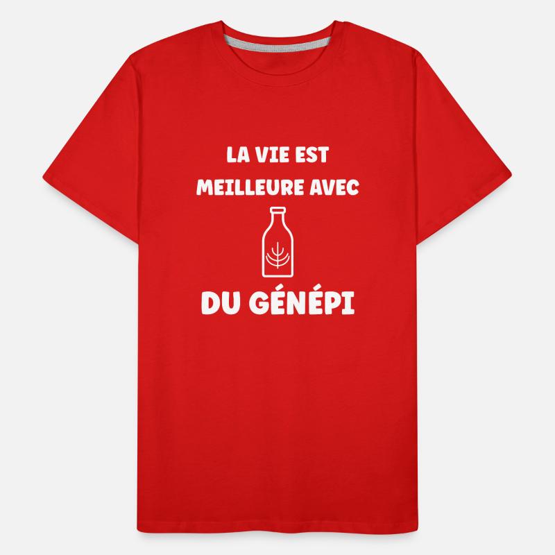 Amour petit génépi T-shirt bio Premium Homme