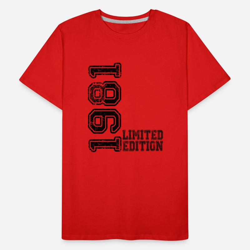 Édition limitée 1981 T-shirt bio Premium Homme