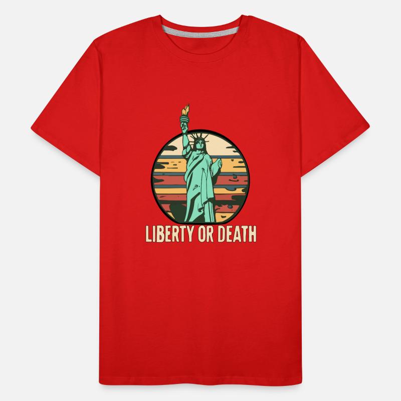 FREIHEIT ODER TOD Männer Premium Bio T-Shirt