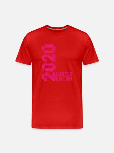 Édition limitée 2020 - T-shirt bio Premium Homme - rouge