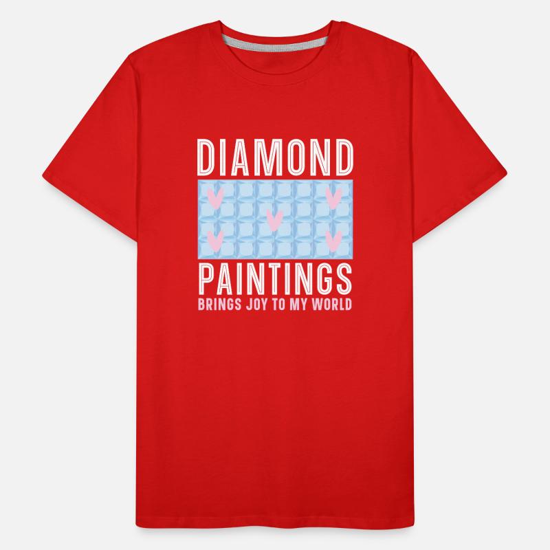 Diamond Painting Tools Diamond Painter Men's Premium Organic T-Shirt