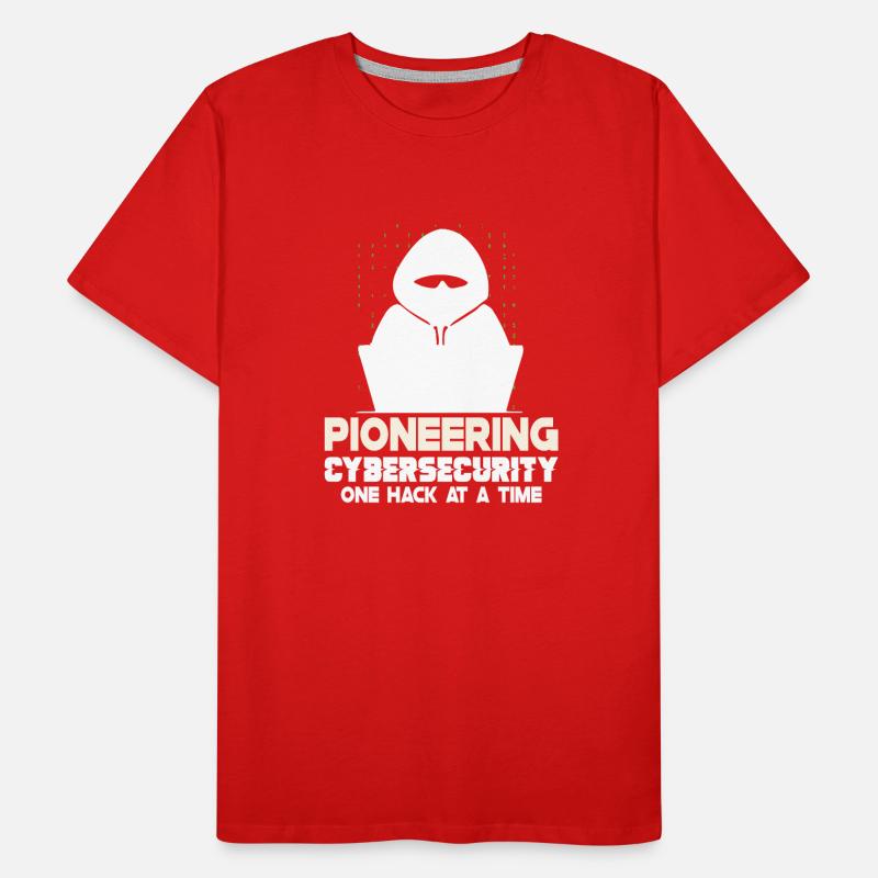 Ethical Hacking Analyst Ethical Cyber Security Men's Premium Organic T-Shirt