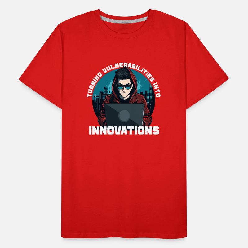 Ethical Hacking Analyst Ethical Cyber Security Men's Premium Organic T-Shirt