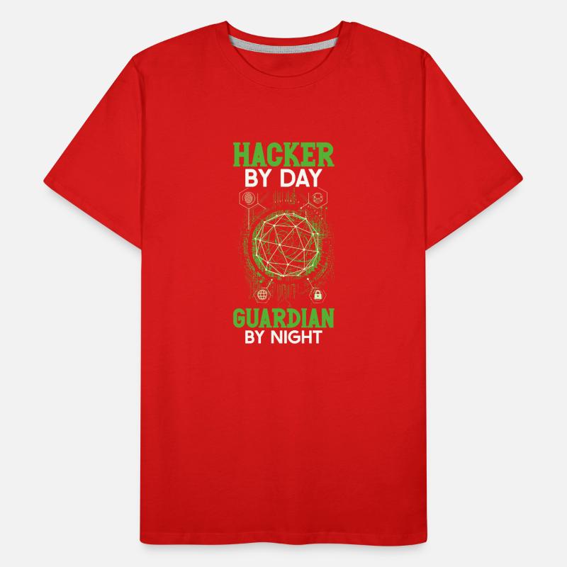 Ethical Hacking Analyst Ethical Cyber Security Men's Premium Organic T-Shirt