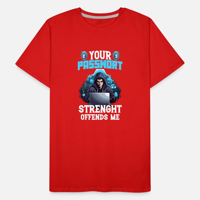 Ethical Hacking Analyst Ethical Cyber Security Men's Premium Organic T-Shirt