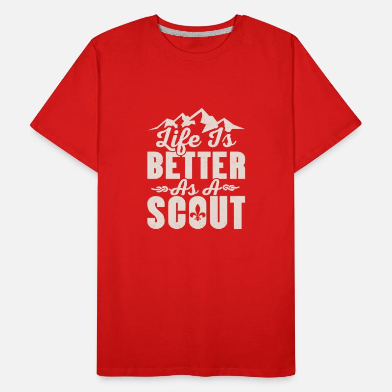 Scout's Life Upgrade: Better Every Day Tee Männer Premium Bio T-Shirt