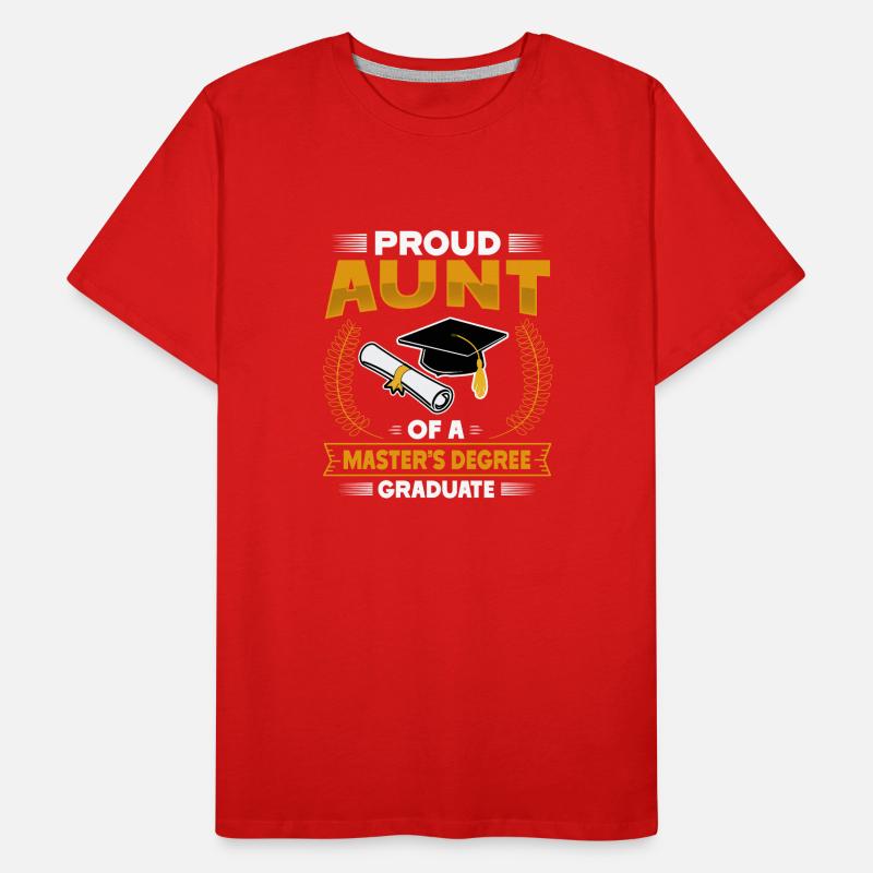 Master's Degree Programme Master Degree Men's Premium Organic T-Shirt