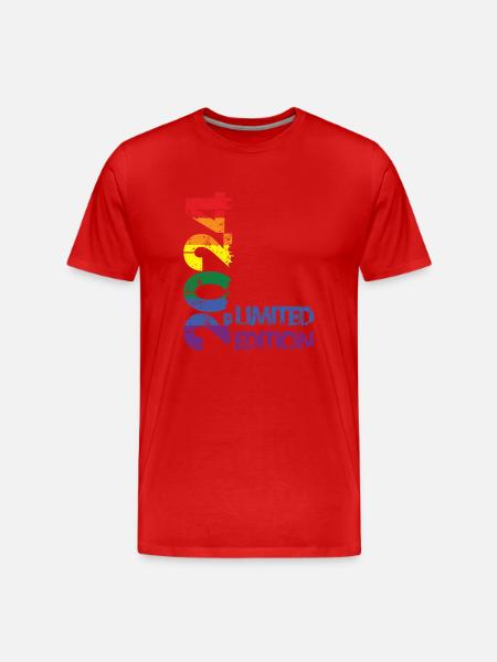 Édition limitée 2024 - T-shirt bio Premium Homme - rouge