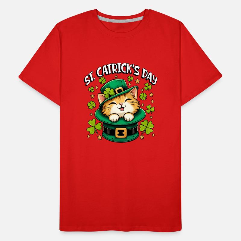 St. Catrick's Day Men's Premium Organic T-Shirt