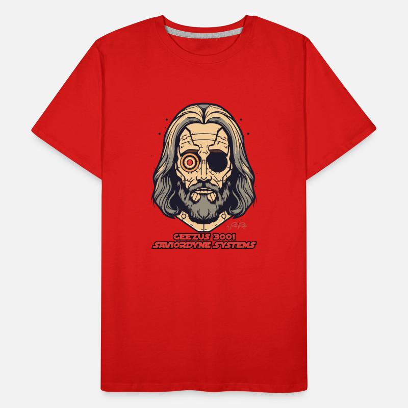 Tech Jesus: Savior Systems Men's Premium Organic T-Shirt