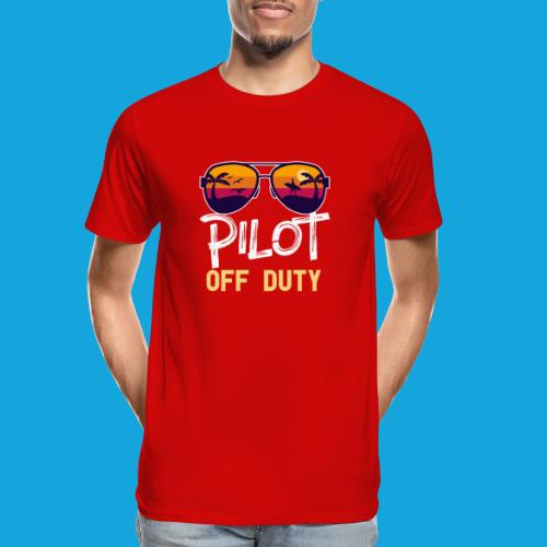 Pilot Of Duty - Männer Premium Bio T-Shirt