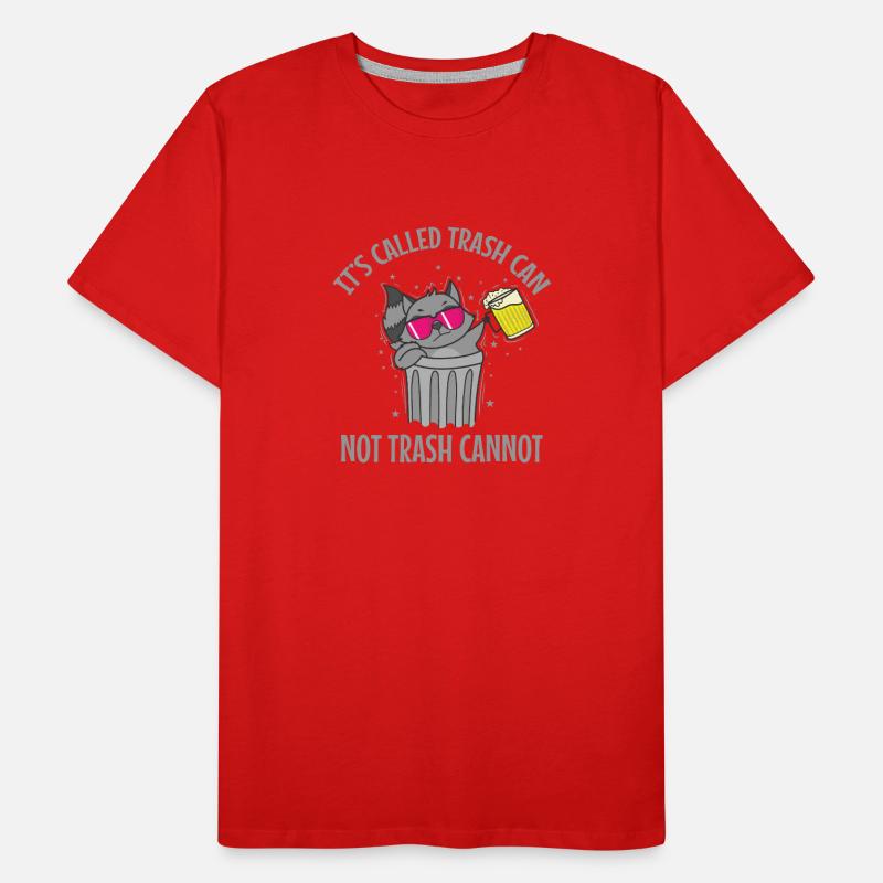 It's called Trash can not Trash cannot Waschbär Men's Premium Organic T-Shirt
