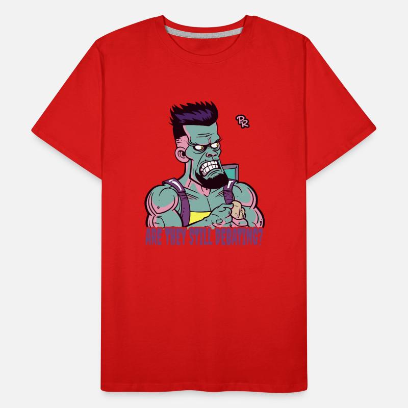 Average citizen: Is there still a debate? Men's Premium Organic T-Shirt