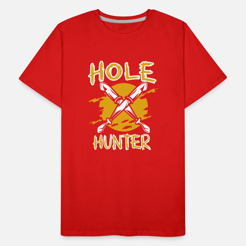 PEOPLE HOLE DIGGER Men's Premium Organic T-Shirt
