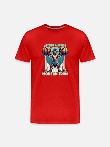 Julius Cæsar Romerhistorie Romerriget - Herre Premium T-shirt økologisk - rød