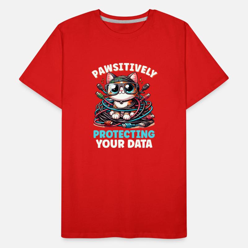 Ethical Hacking Analyst Ethical Cyber Security Men's Premium Organic T-Shirt