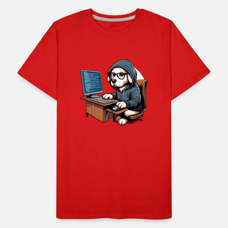 Ethical Hacking Analyst Ethical Cyber Security Men's Premium Organic T-Shirt