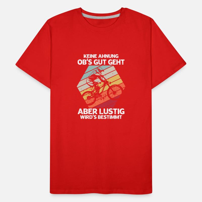 I don't know if it's going well, but it's going to be determined Men's Premium Organic T-Shirt