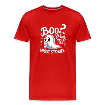 Asmr Chuchotement Asmr Enthousiaste Pleine conscience - T-shirt bio Premium Homme - rouge - Devant - Damien (186cm)