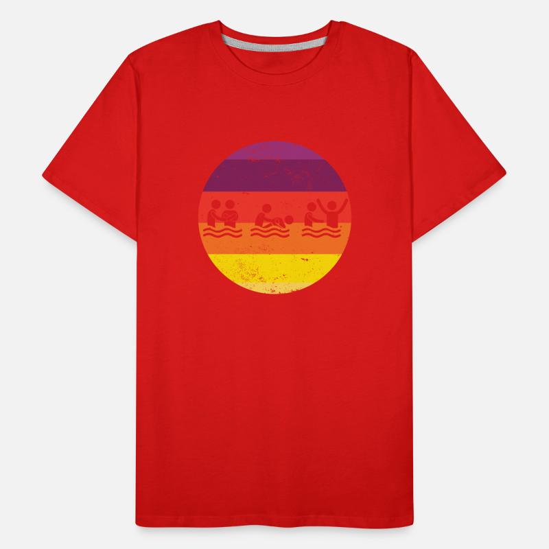 Église de baptême chrétienne religieuse baptisée en T-shirt bio Premium Homme