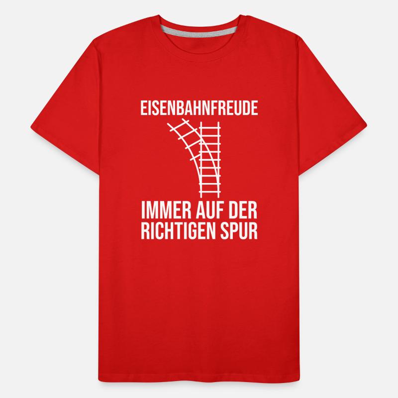 Chemin de fer miniature Train miniature Train Chemin de fer Chemin de fer Chemin de fer Train miniature Train modèle T T-shirt bio Premium Homme