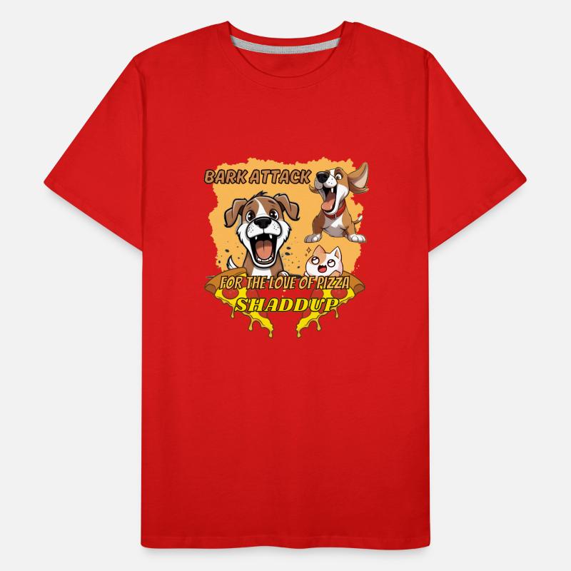 BARK ATTACK Men's Premium Organic T-Shirt