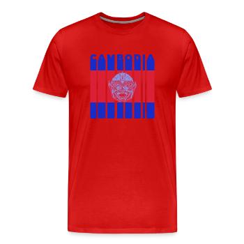 Cambodia Tradition Khmer Culture Asia Flag - Men's Premium Organic T-Shirt - red - Front - Damien (186cm)