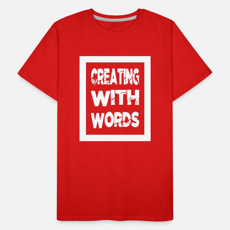 creativity creative inspiration writing tips quote Männer Premium Bio T-Shirt
