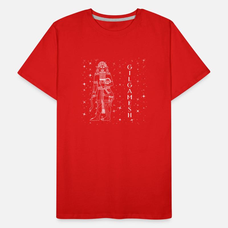 Assyrien Mesopotamien Sumer Sumerer Lehrer Männer Premium Bio T-Shirt