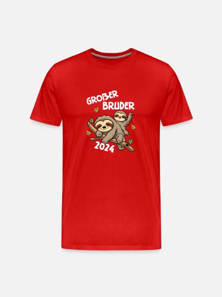Big Brother 2024 - Men's Premium Organic T-Shirt - red