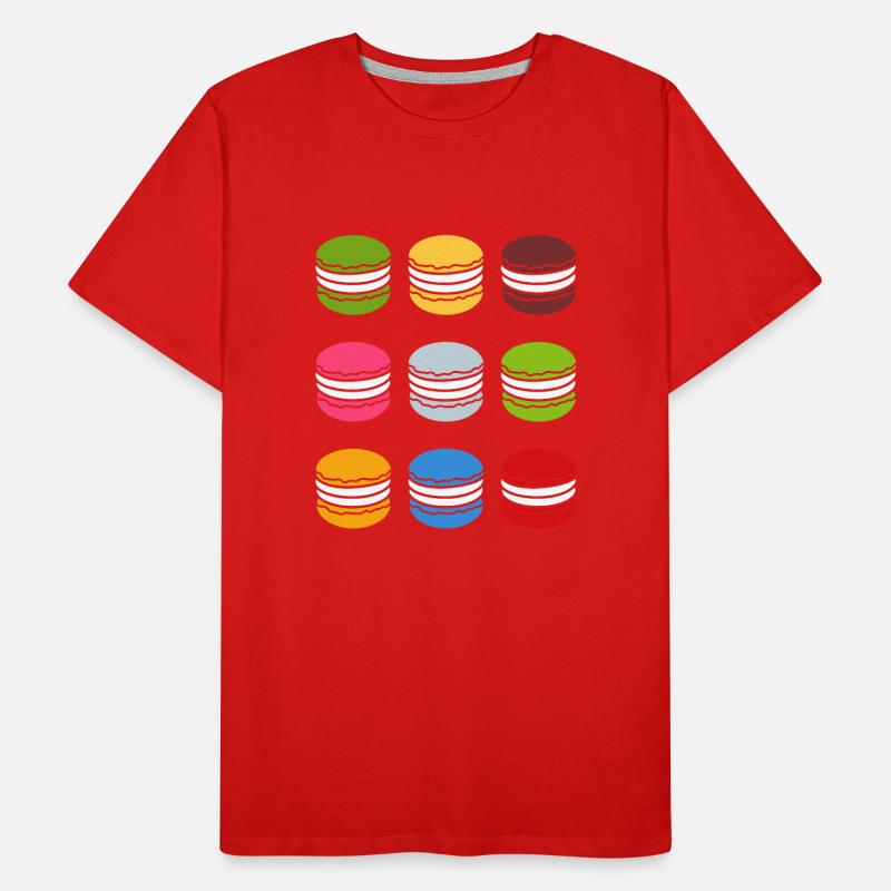 macarons T-shirt bio Premium Homme