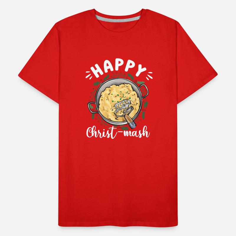 Mashed potatoes Mashed potatoes Men's Premium Organic T-Shirt